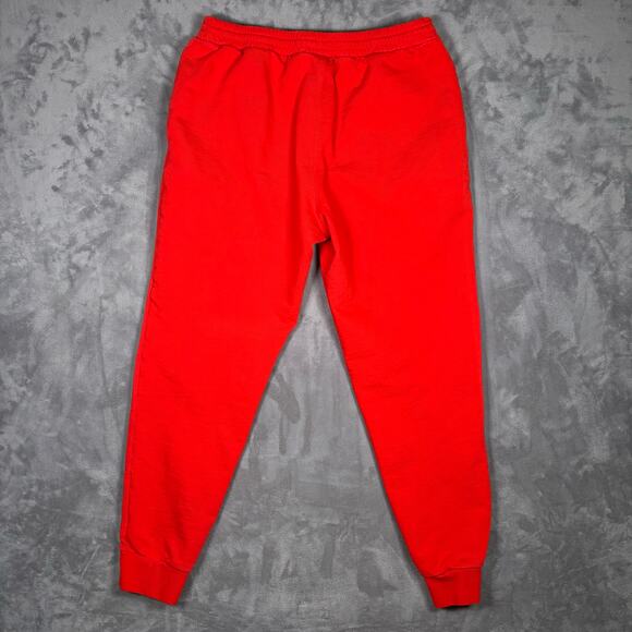 Lacoste Red Jogger Sweatpants Mens Large - Picture 4 of 6